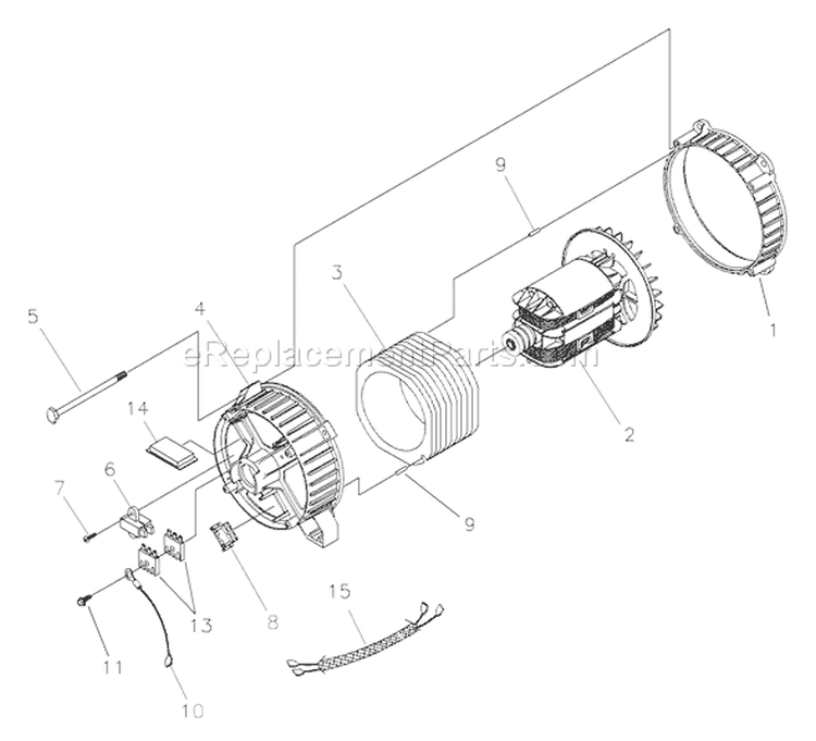 Page A Diagram and Parts List for 1925-0  Briggs and Stratton Generator